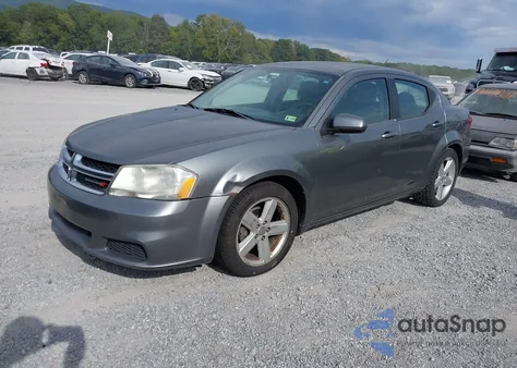 2012 Dodge Avenger Sxt from USA, damaged, VIN 1C3CDZCB1CN233089